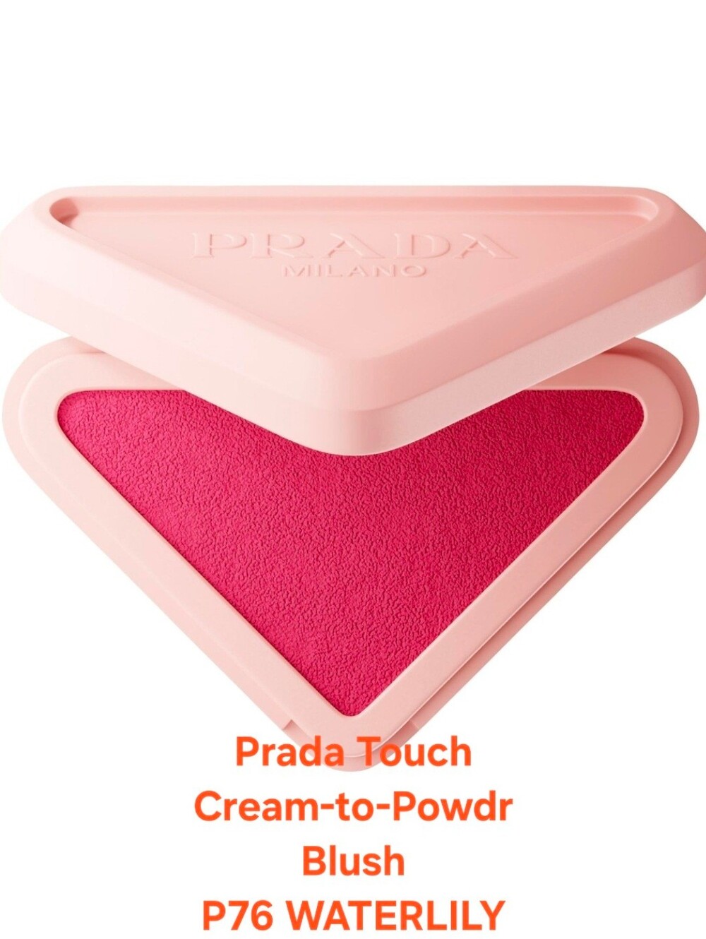Prada Touch Cream-to-Powder Blush 076 WATERLILY. BNIB💥NEW💥